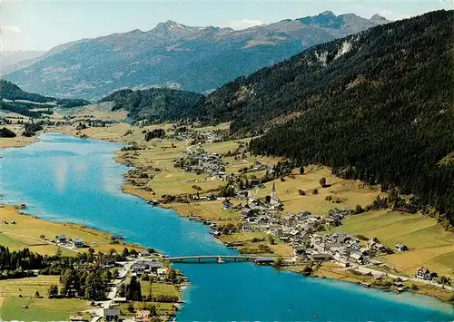 AK / Ansichtskarte  Weissensee_Kaernten_AT Fliegeraufnahme