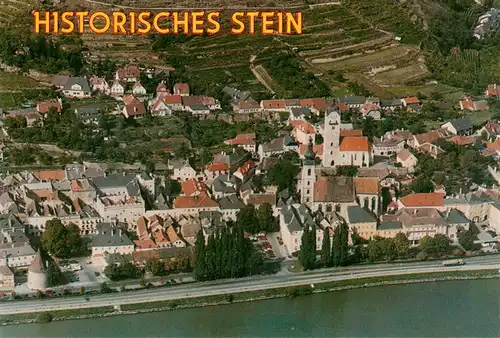 AK / Ansichtskarte  Stein_Krems Zentrum der historischen Altstadt