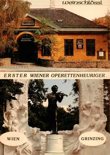 AK / Ansichtskarte 73955400 Grinzing_Doebling_Wien_AT Weinschloessl Erster Wiener Operettenheuriger