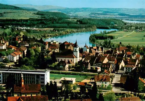 AK / Ansichtskarte  Waldshut-Tiengen Panorama am Oberrhein