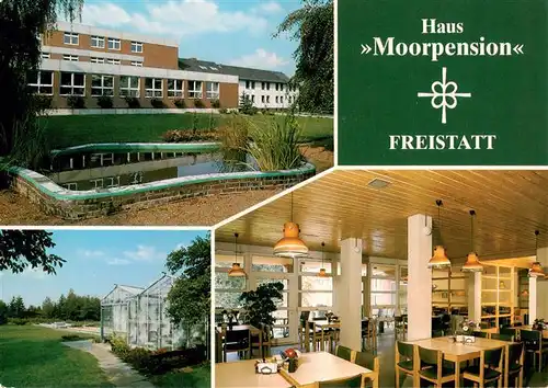 AK / Ansichtskarte  Freistatt_Sulingen_Niedersachsen Diakonische Heime Freistatt Haus Moorpension Gastraum