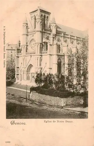 AK / Ansichtskarte  GENEVE_Genf_GE Eglise de Notre Dame