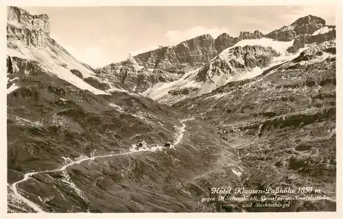 AK / Ansichtskarte  Klausenpass_1948m_UR Hotel Klausen-Passhoehe