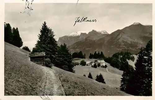 AK / Ansichtskarte  Valzeina_GR Panorama Blick zum Kurhaus Alpen