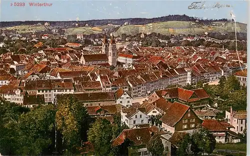 AK / Ansichtskarte  WINTERTHUR__ZH Stadtpanorama