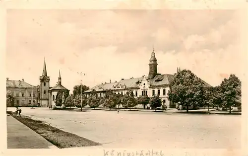 AK / Ansichtskarte  Mestec_Kralove_Koenigstaedtl_Koenigstadtl_CZ Namesti Stadtplatz