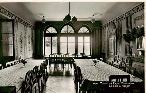AK / Ansichtskarte  Constantine_Avenches_VD Maison de Repos Constantine Salle à manger