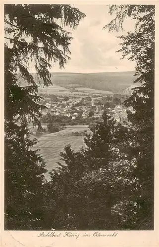 AK / Ansichtskarte  Bad_Koenig_Odenwald Panorama