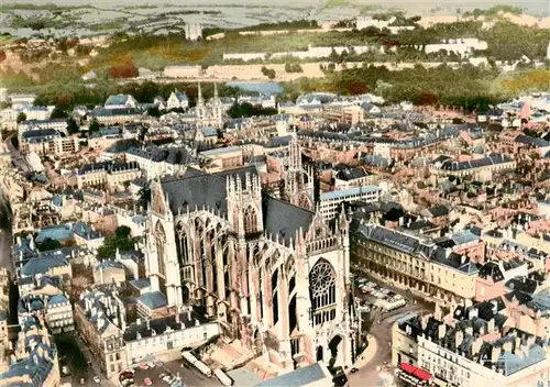 AK / Ansichtskarte  Metz__57_Moselle Vue aerienne sur la Cathedrale