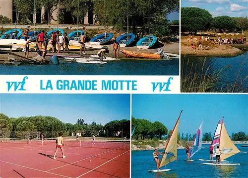 AK / Ansichtskarte  La_Grande-Motte_34 VVF Le Ponant Tennis Surfen