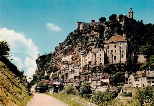 AK / Ansichtskarte  Rocamadour_46_Lot Lieu de Pelerinage celebre des le Moyen Age Vue generale