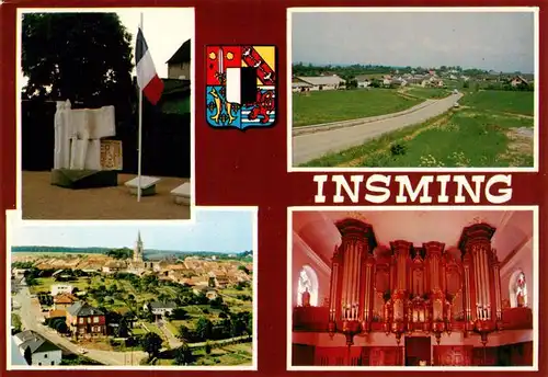 AK / Ansichtskarte  Insming Monument aux Morts Les orgues Vues generales