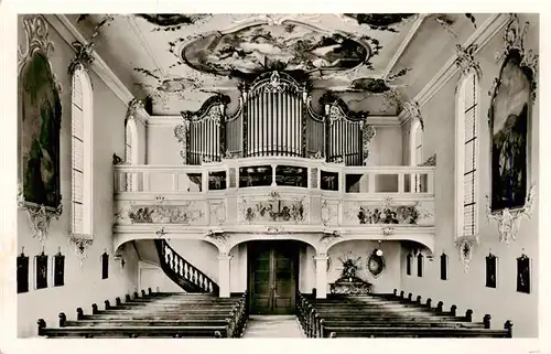 AK / Ansichtskarte  Kirchenorgel_Organ_Orgue Prioratswallfahrtskirche St. Ulrich-Schwarzwald 