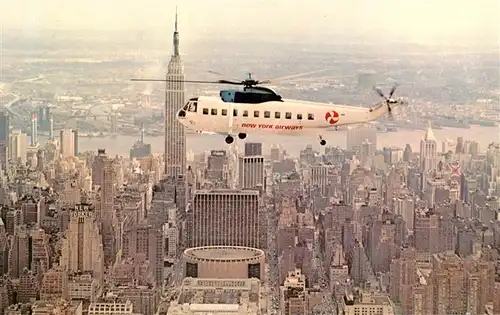 AK / Ansichtskarte  Hubschrauber_Helicopter New York Airways