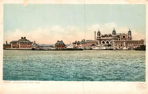 AK / Ansichtskarte  NEW_YORK_City_USA Ellis Island