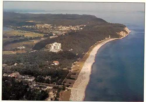 AK / Ansichtskarte  Baabe_Ostseebad_Ruegen und Ostseebad Sellin Fliegeraufnahme