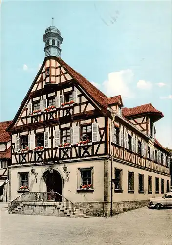 AK / Ansichtskarte  Herzogenaurach_Bayern Rathaus