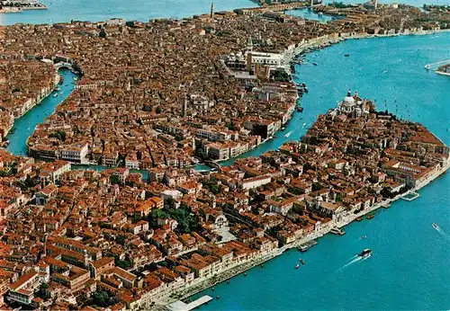 AK / Ansichtskarte 73955881 VENEZIA_Venedig_IT Fliegeraufnahme