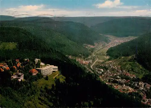 AK / Ansichtskarte 73955897 WILDBAD__Schwarzwald Fliegeraufnahme