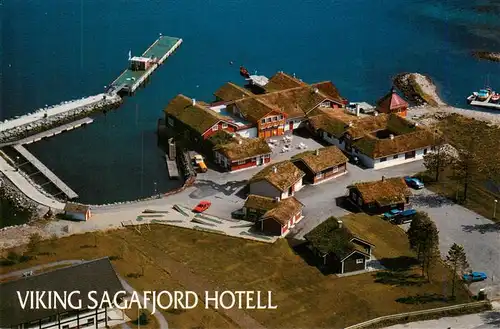 AK / Ansichtskarte 73955900 Saebo_Norge Viking Sagafjord Hotell Fliegeraufnahme