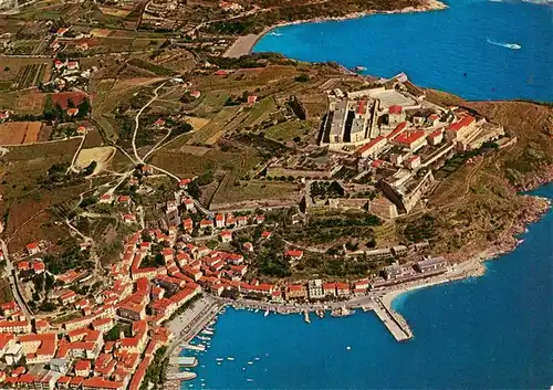 AK / Ansichtskarte 73955954 Isola_d_Elba Fliegeraufnahme Porto Azzurro