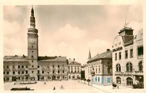 AK / Ansichtskarte  Litovel_Littau_CZ Stadtplatz