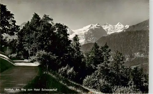 AK / Ansichtskarte  Hohfluh-Hasliberg_Bruenig_BE Weg zum Hotel Schweizerhof Alpen