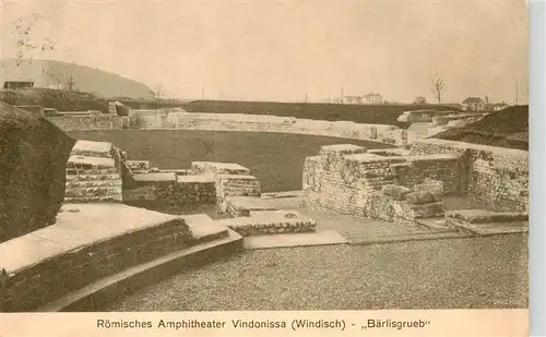 AK / Ansichtskarte  Windisch_AG Roemisches Amphitheater Vindonissa Baerlisgrueb