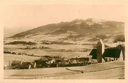 AK / Ansichtskarte  Mittelberg_Oy_Allgaeu Panorama Hoehenluftkurort