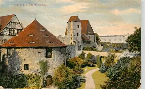 AK / Ansichtskarte  Halle_Saale Moritzburg