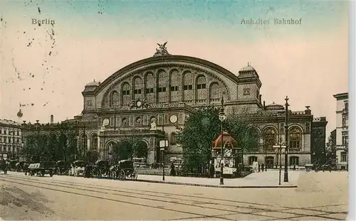 AK / Ansichtskarte 73956069 BERLIN Anhalter Bahnhof