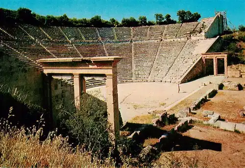 AK / Ansichtskarte  Epidaure_Epidaurus_Epidauros_Epidavros_Peloppones_Greece Theater Ruinen Antike Staette