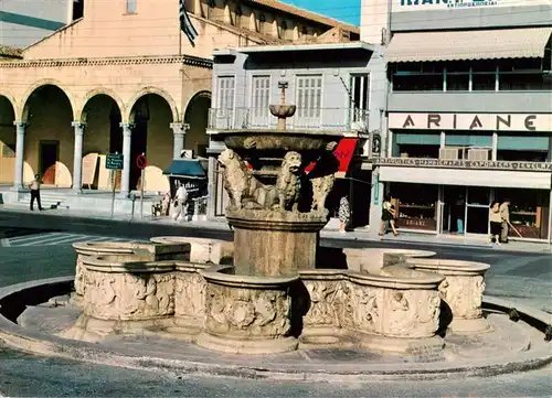 AK / Ansichtskarte  Heraklion_Herakleion_Heraclio_Iraclio_Crete_Greece Morozinibrunnen