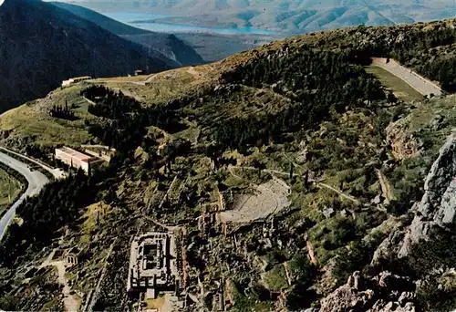 AK / Ansichtskarte  Delphi_Delfi_Greece Blick auf die Ruinen Antike Staette