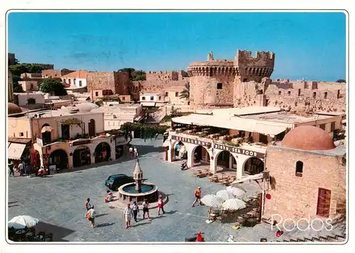 AK / Ansichtskarte  Rodos_Rhodes_Rhodos_Greece Altstadt