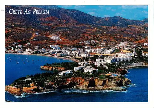 AK / Ansichtskarte 73956122 Pelagia_Agia_Pelagia_Crete_GR Fliegeraufnahme
