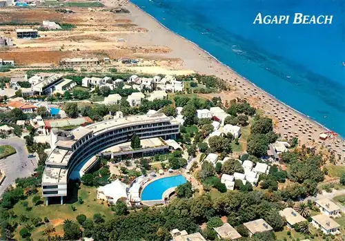 AK / Ansichtskarte 73956123 Agapi_Beach_Amoudara_Crete_Greece Fliegeraufnahme