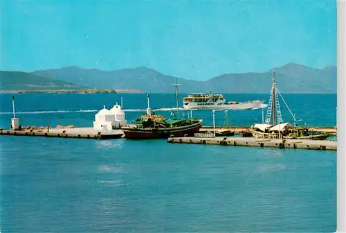 AK / Ansichtskarte  Aegina_Egina_Egine_Greece Hafen