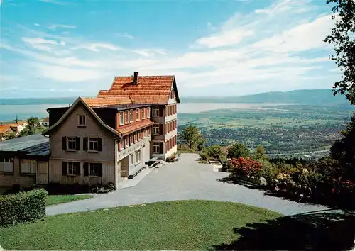 AK / Ansichtskarte  Moosbach_Oberallgaeu_Sulzberg Pension Bergblick