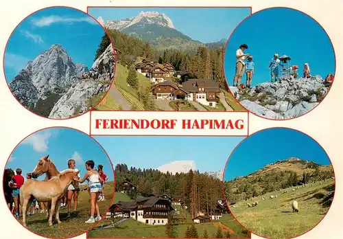 AK / Ansichtskarte 73956145 Sonnleitn_Hermagor_Kaernten_AT Feriendorf Hapimag Wandern in den Karnischen Alpen