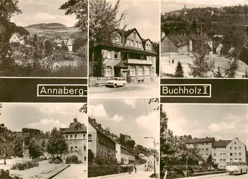 AK / Ansichtskarte  Annaberg_-Buchholz_Erzgebirge Teilansichten