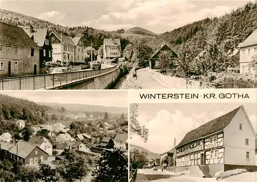 AK / Ansichtskarte  Winterstein_Emsetal_Gotha_Thueringen Teilansichten Gasthaus