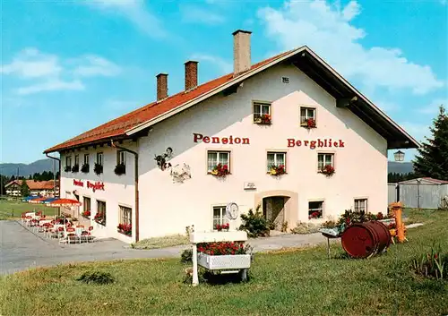 AK / Ansichtskarte  Moosbach_Oberallgaeu_Sulzberg Pension Bergblick