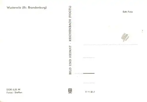 AK / Ansichtskarte 73956185 Wusterwitz_Brandenburg Motiv mit Kirche Partie am Wusterwitzer See
