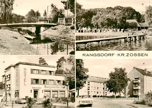 AK / Ansichtskarte 73956198 Rangsdorf Klein Venedig Strandbad Hotel Rangsdorfer Hof Neubauten