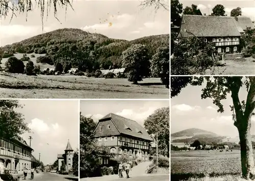 AK / Ansichtskarte  Waltersdorf_Zittau Panorama Ortsansichten Hotel Gasthof