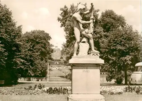 AK / Ansichtskarte 73956215 Brandenburg__Havel Rosenhag Denkmal