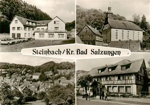 AK / Ansichtskarte 73956220 Steinbach_Bad_Salzungen_Thueringen Ferien- und Schulungsheim des Fleischkombinates Potsdam Kirche FDGB-Erholungsheim Volkshaus