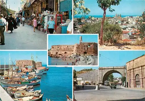 AK / Ansichtskarte 73956229 Heraclio_Heraklion_Iraclio_Crete_Greece Teilansichten Hafen Zentrum