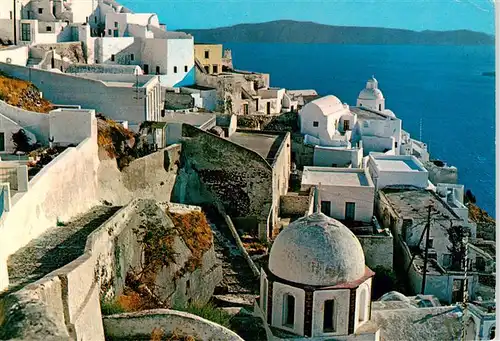 AK / Ansichtskarte 73956256 Santorini_Santorine_Santorino_Greece Teilansicht Meerblick